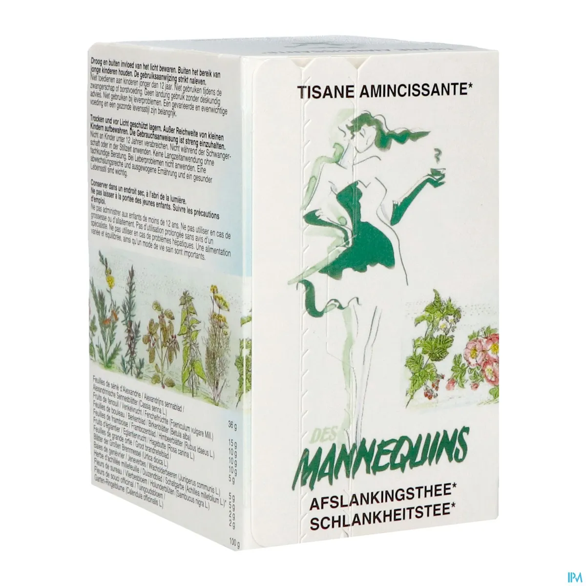 Des Mannequins Tisane Amincissante 24 Sachets