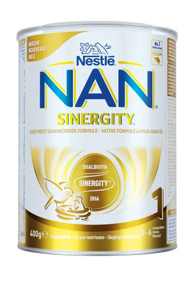 Nestlé Nan Sinergity 1 Lait pour Nourrissons 0-6 Mois 400g