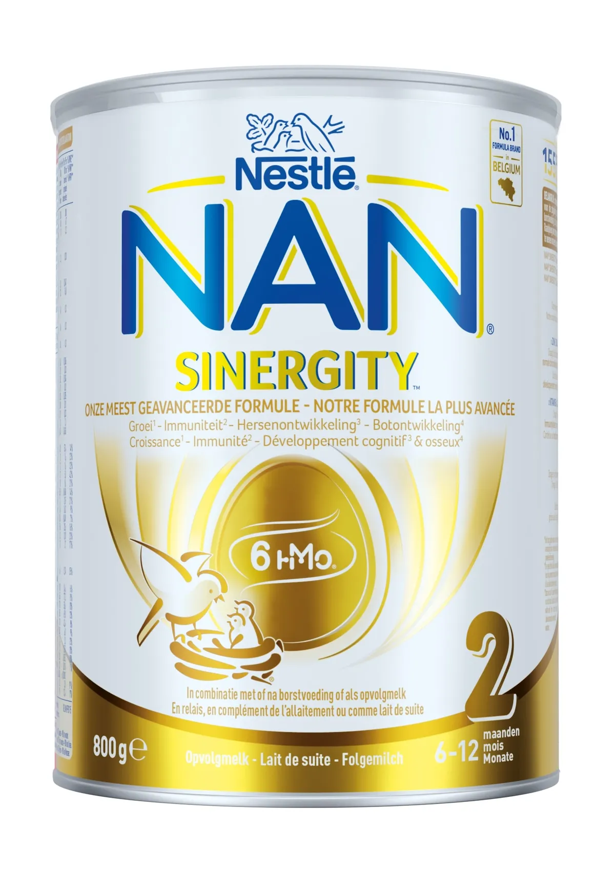Nestlé NAN Sinergity 2 Opvolgmelk 6-12 maanden 800 g