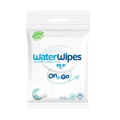 Waterwipes On The Go 10 Lingettes