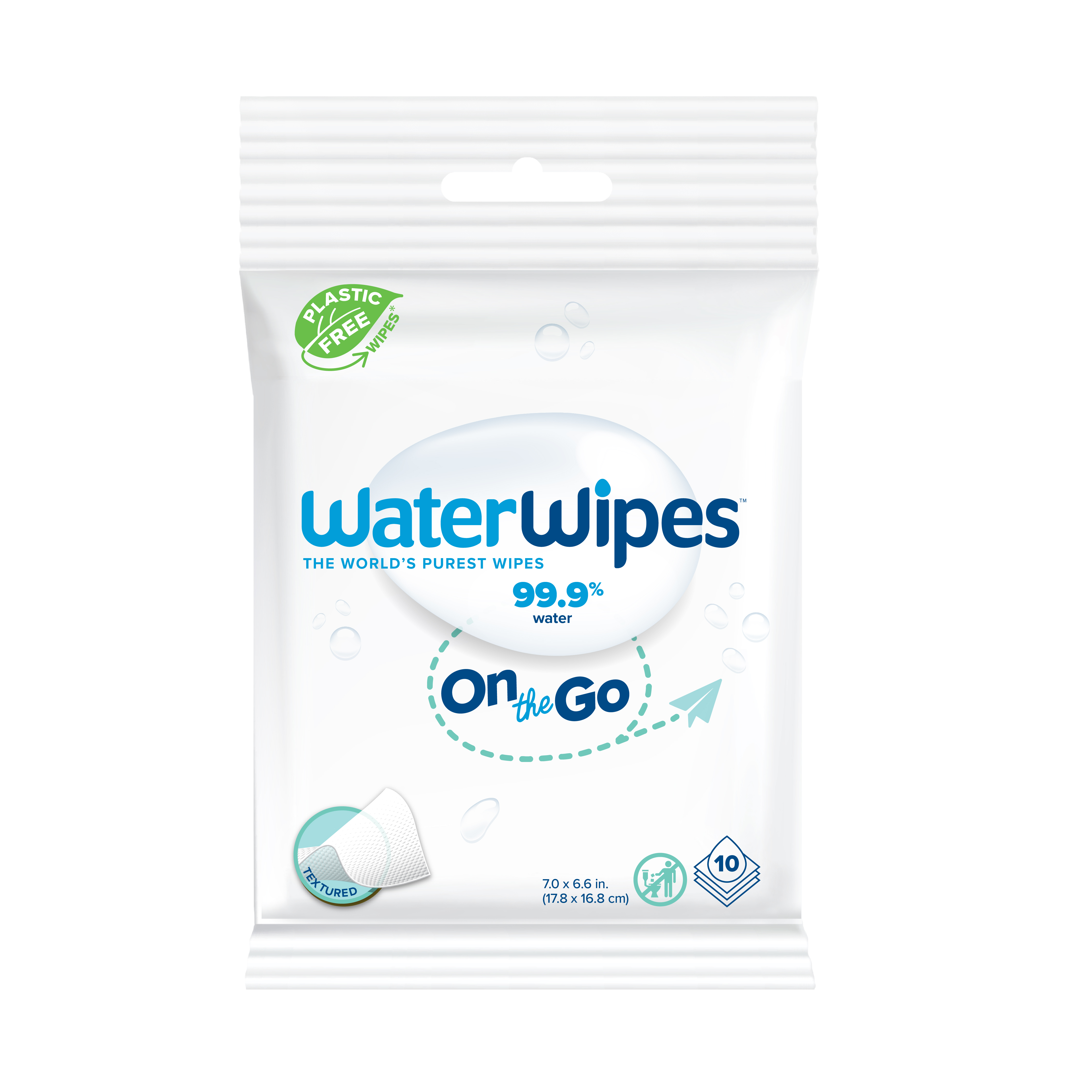 Waterwipes On The Go 10 Doekjes - WaterWipes