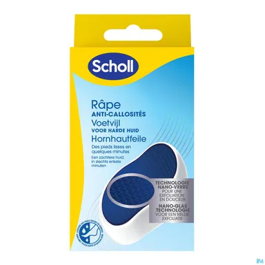 Scholl Râpe Anti-Callosités Nano Verre