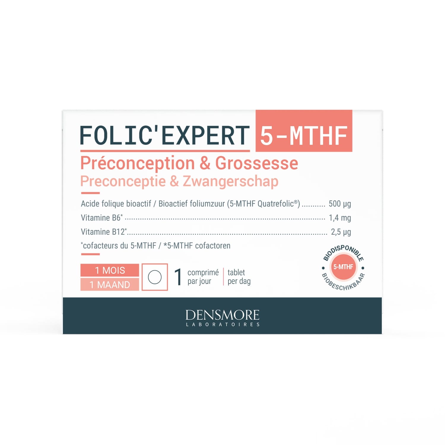 Folic'Expert 30 Tabletten - Densmore Laboratoire