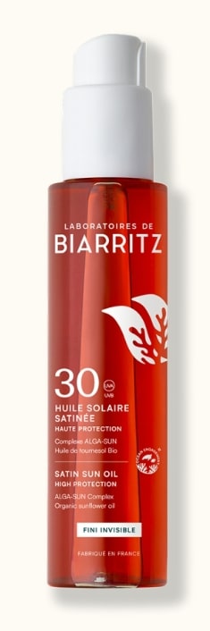 Biarritz Suncare Satin Oil SPF30+ 125 ml - Laboratoires de Biarritz