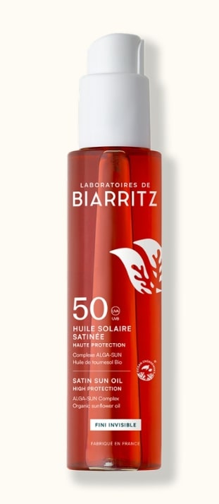 Biarritz Suncare Satin Oil SPF50+ 125 ml - Laboratoires de Biarritz