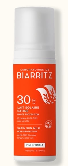 Biarritz Suncare Satin Lotion SPF30+ 100 ml - Laboratoires de Biarritz