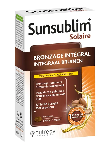 Sunsublim Bronzage Integral 30 Capsules