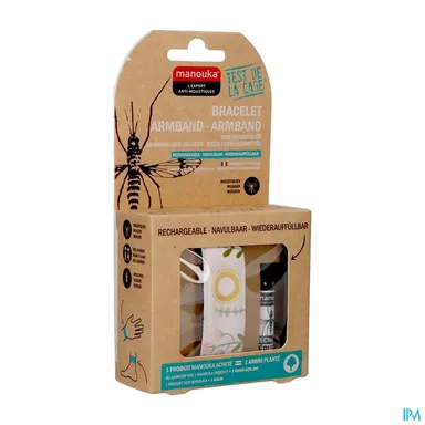 Manouka Bracelet Anti-Moustiques Floral