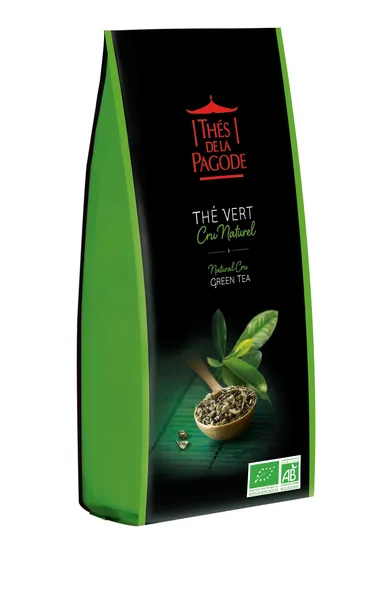 Thés De La Pagode Natuurlijke Rauwe Groene Thee 100g