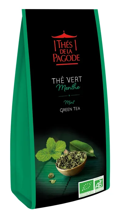 Thés De La Pagode Thé Vert Menthe 100g