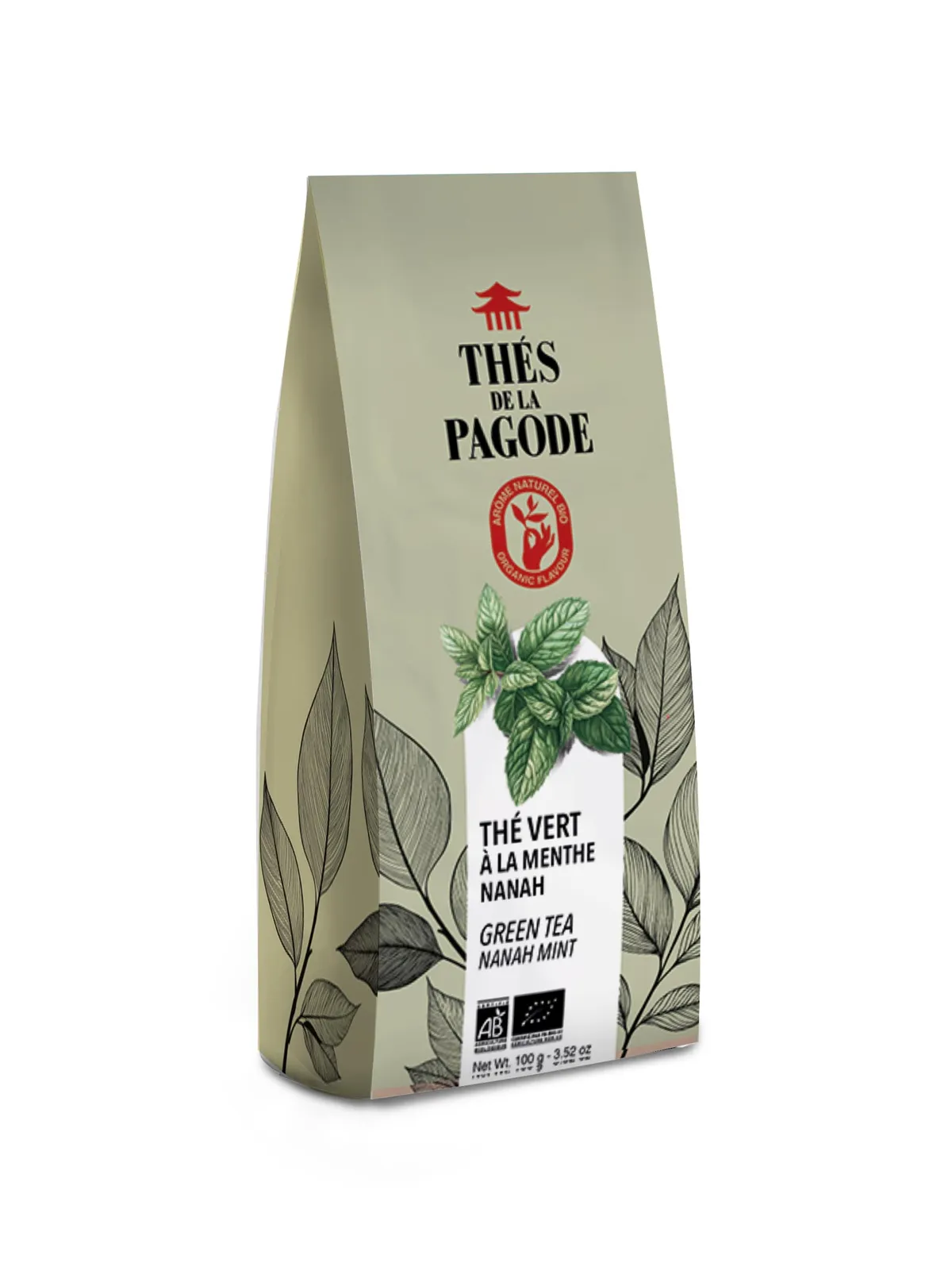 Thés De La Pagode Groene Thee Munt 100g