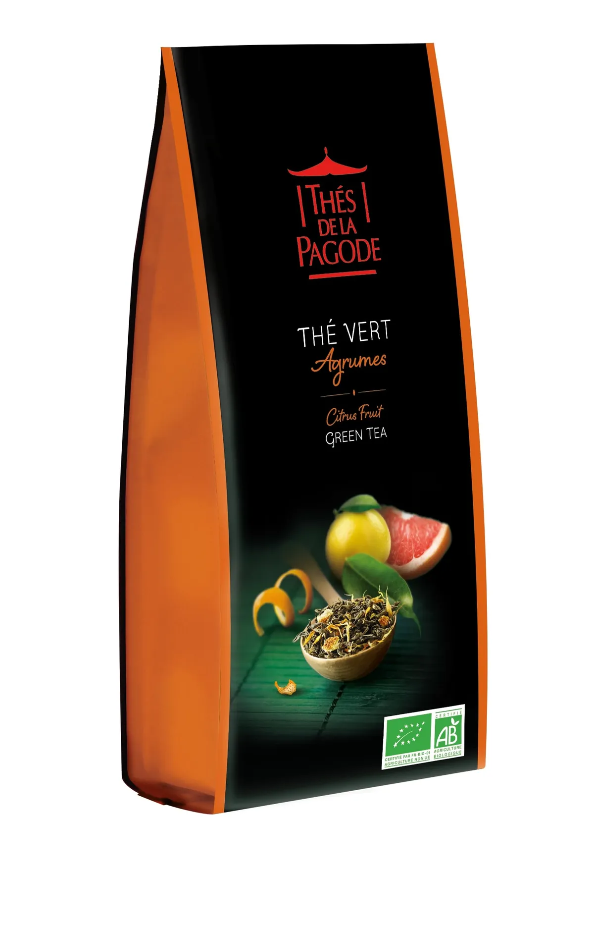 Thés De La Pagode Thé Vert Agrumes 100g