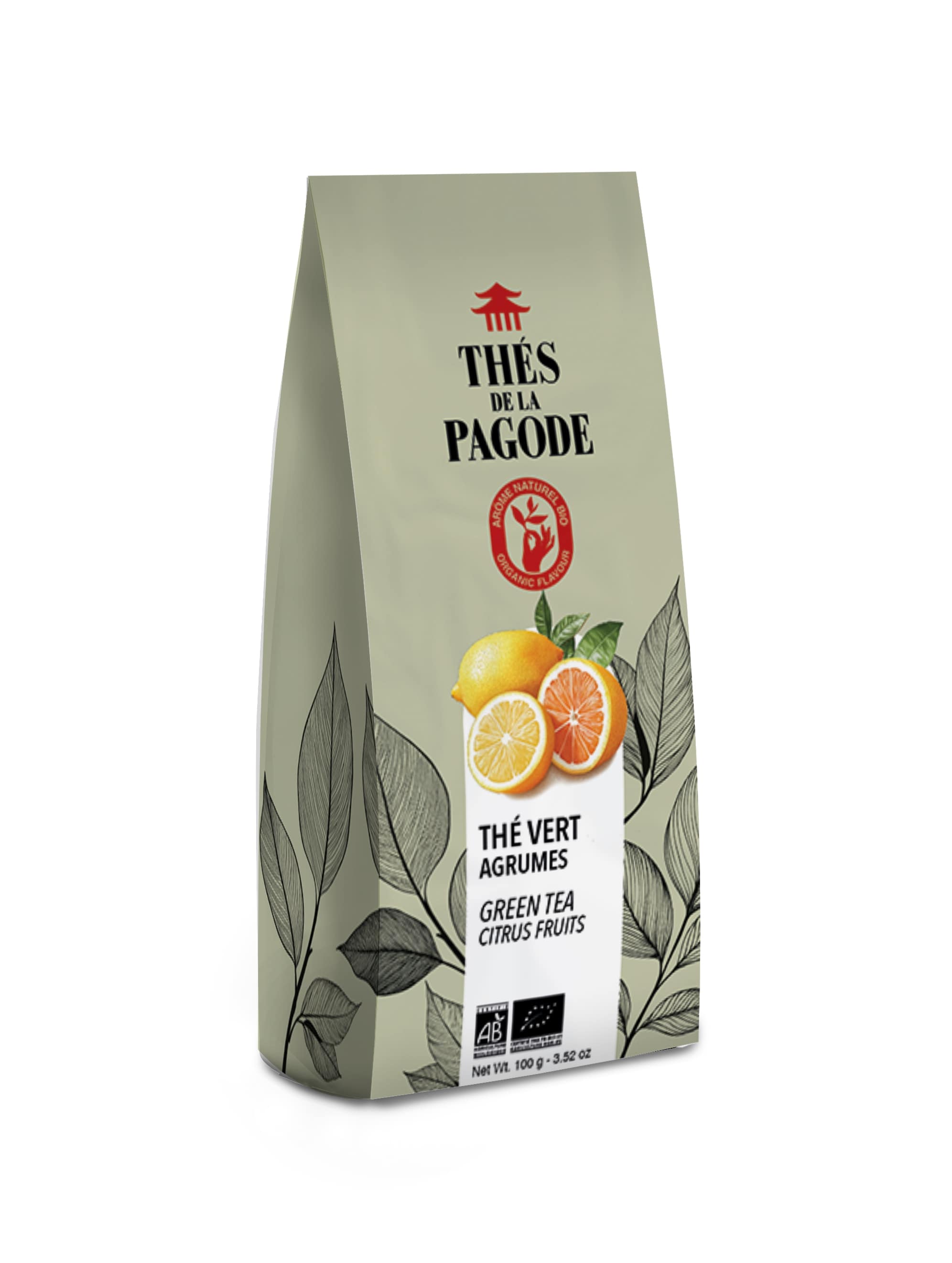 Thés De La Pagode Groene Thee Citrus 100g - Thés de la Pagode