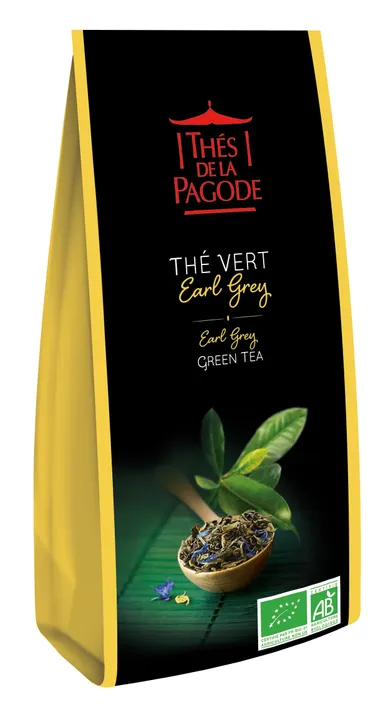 Thés De La Pagode Groene Thee Earl Grey 100g