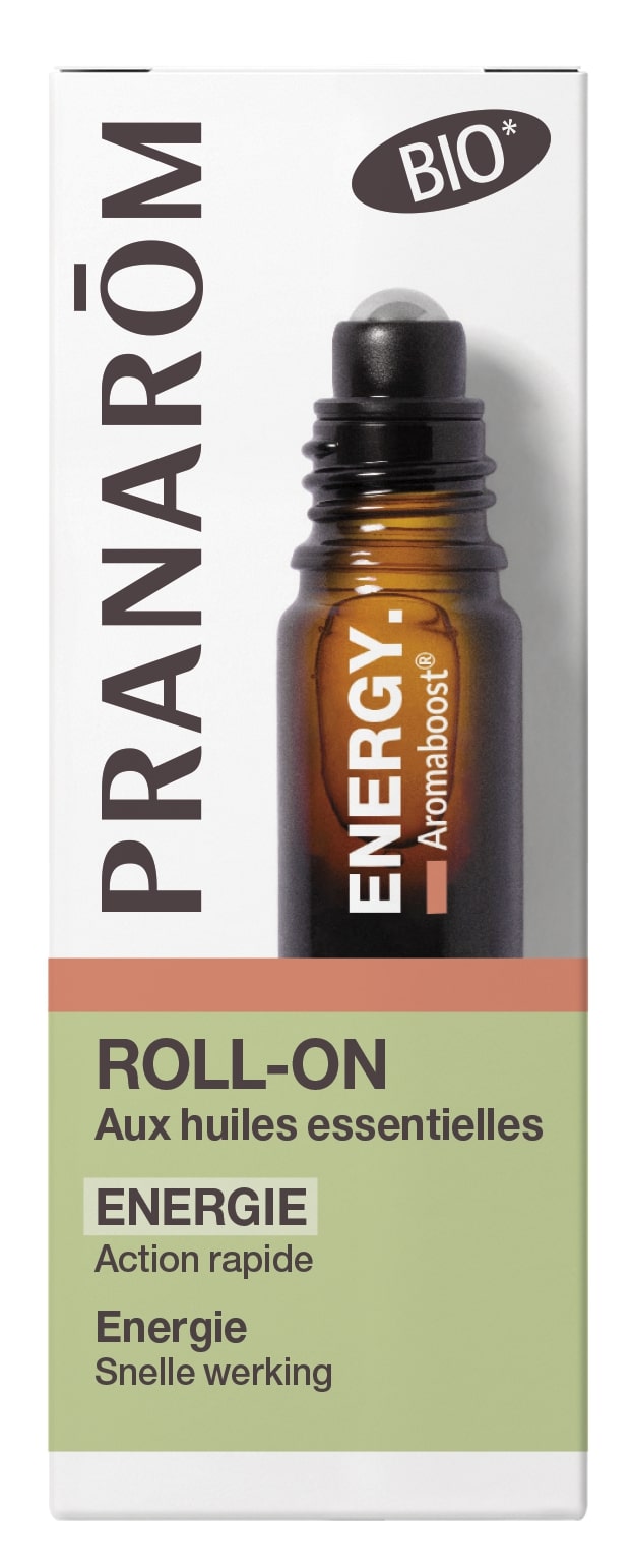Pranarôm Aromaboost Energy Roll-on Bio 5 ml - Pranarôm