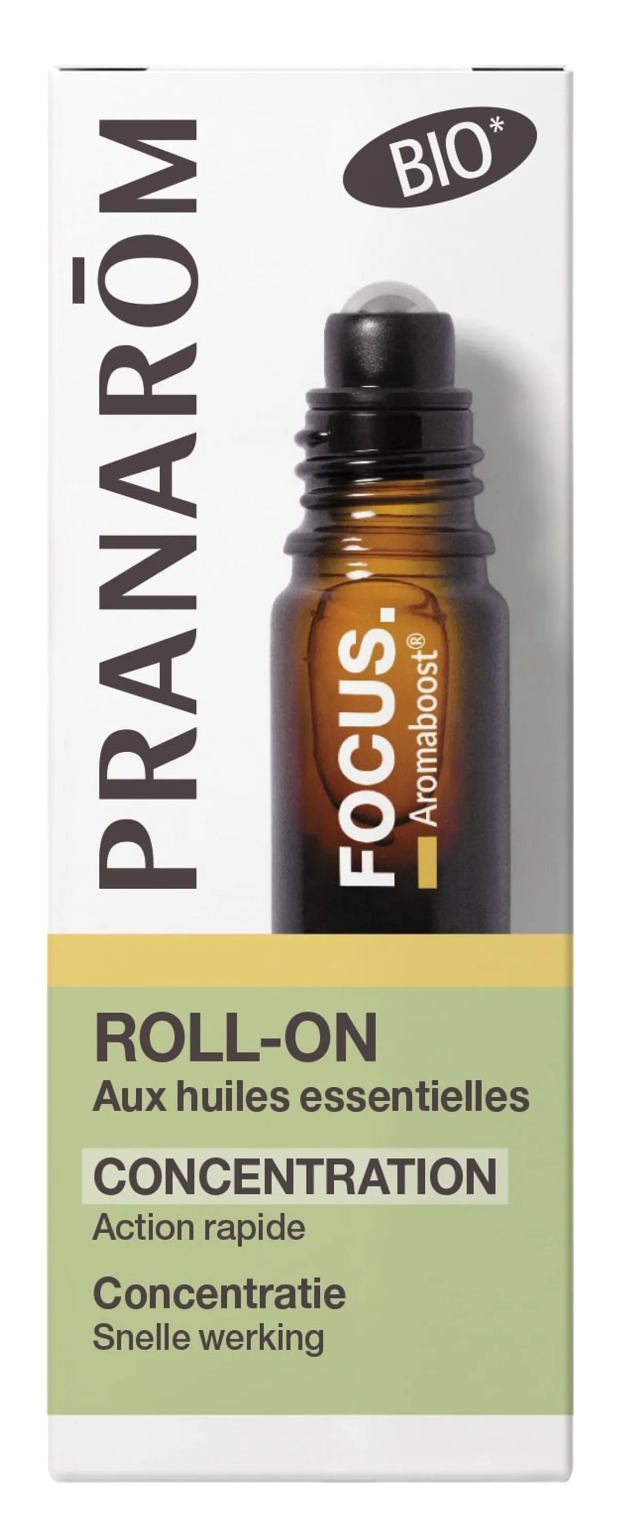Pranarôm Aromaboost Roller Focus Bio 5ml