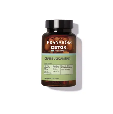 Pranarôm Aromaboost Detox Complément Alimentaire 60 Capsules