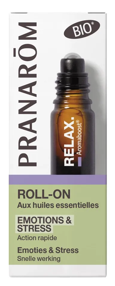 Pranarôm Aromaboost Roll-On Relax Bio 5 ml