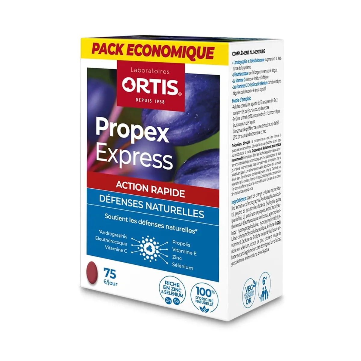 Ortis Propex Express 15x5 Comprimés