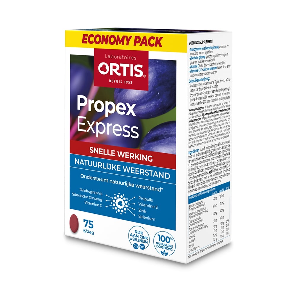 Ortis Propex Express 15x5 Tabletten - Vertering - Transit | Online ...