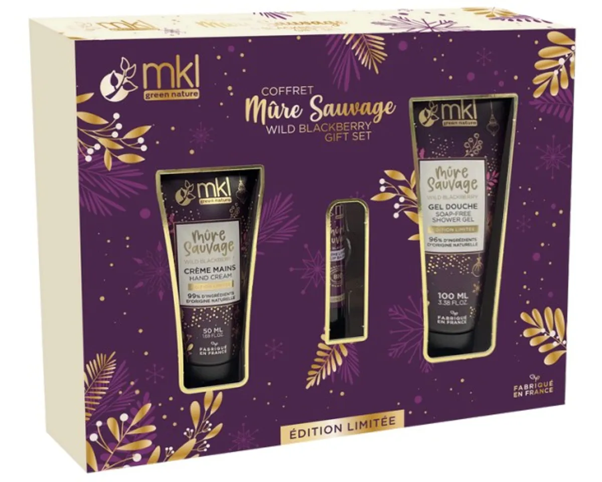 MKL Coffret Mûre Sauvage 3 Produits