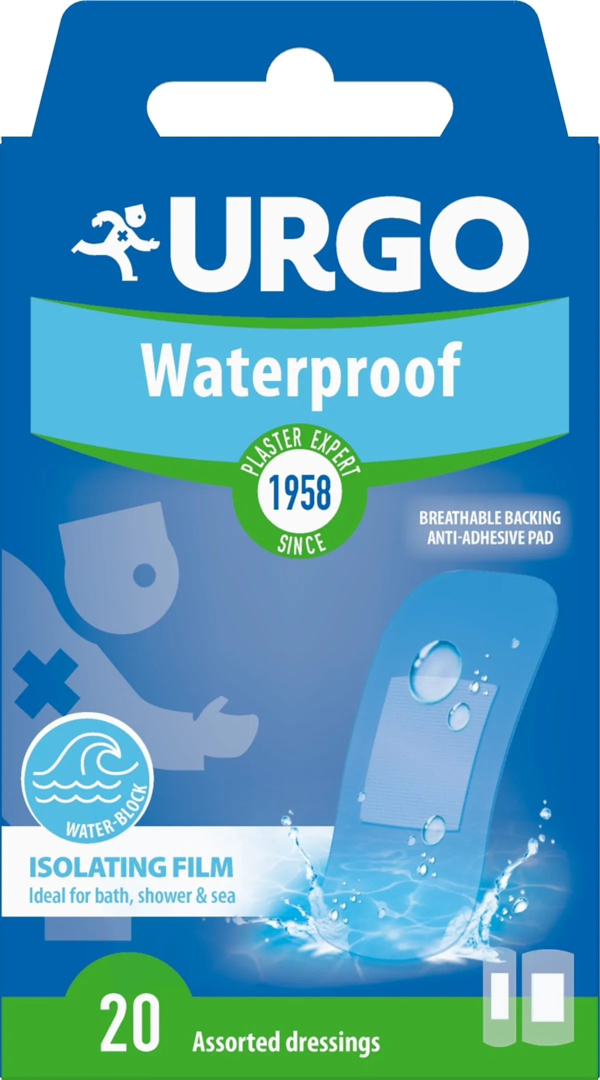Urgo Waterproof Pleisters 20 Pleisters