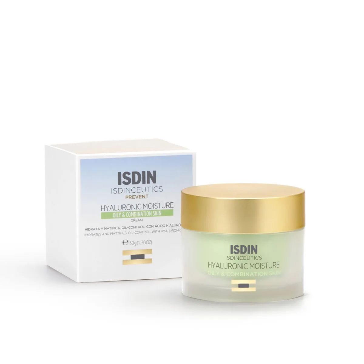 Isdin Isdinceutics Hyaluronic Moisture Gemengde tot Vette Huid 50 g