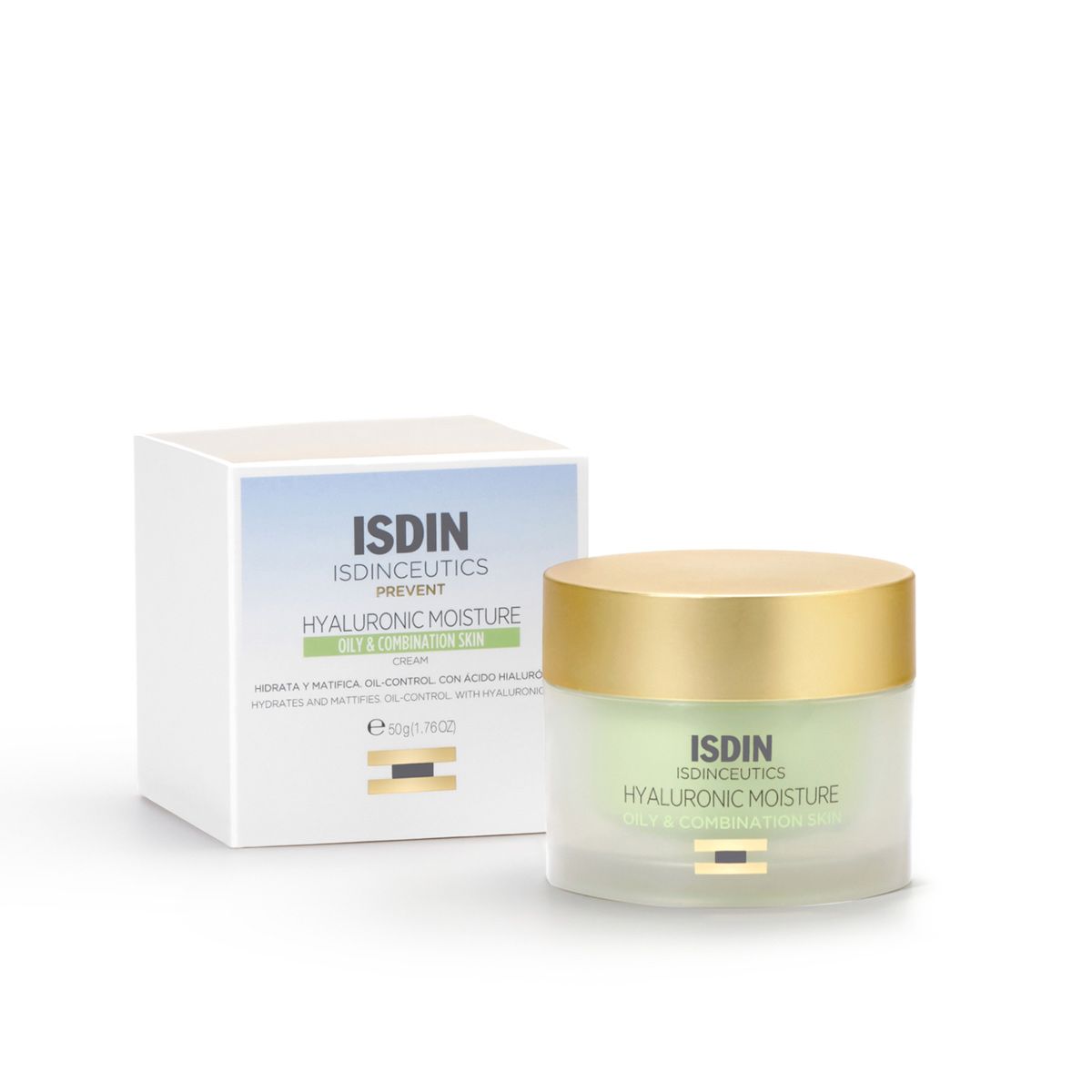 Isdin Isdinceutics Hyaluronic Moisture Gemengde tot Vette Huid 50 g - ISDIN