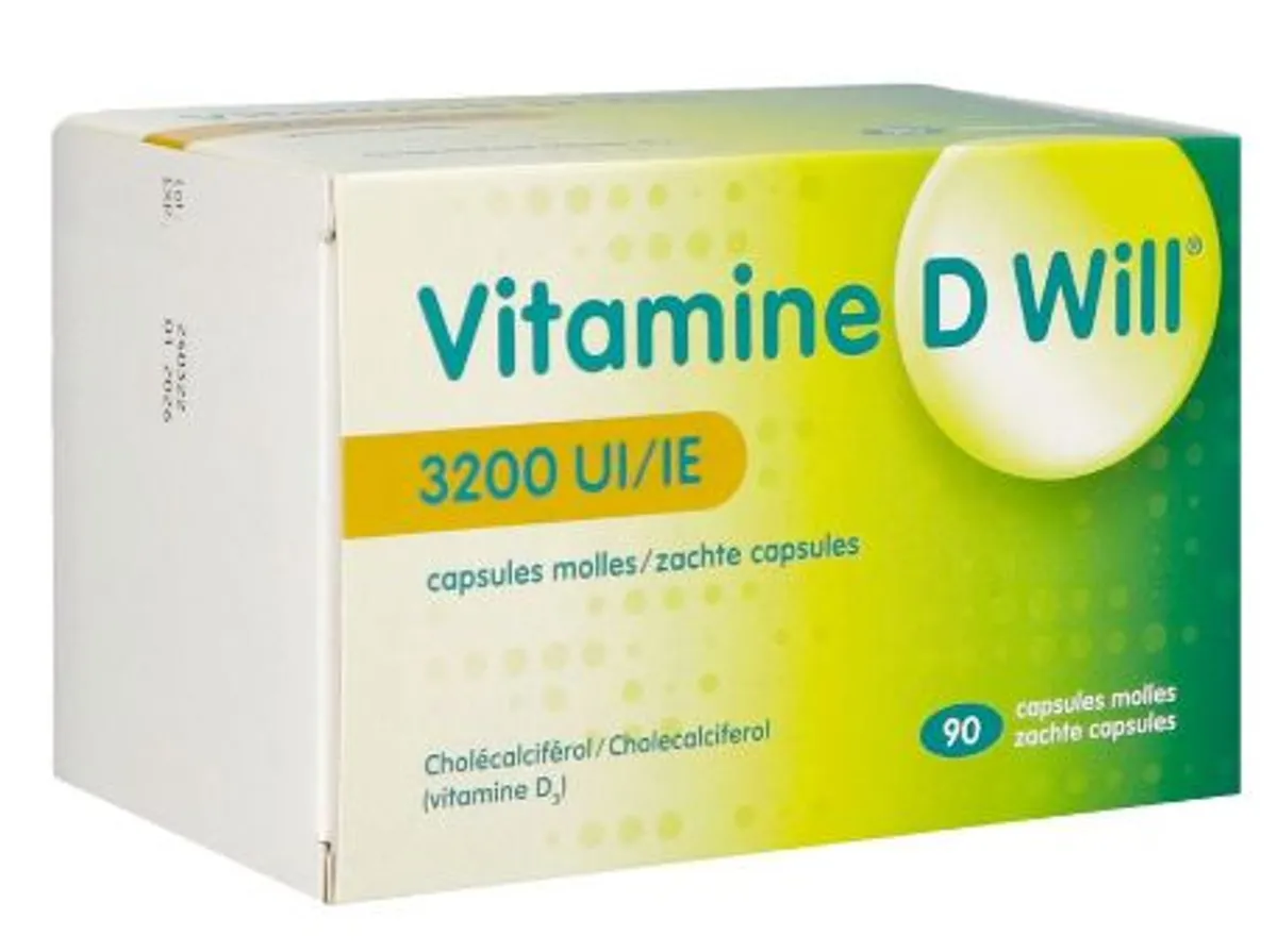 D Will Vitamine 3200UI 90 Capsules