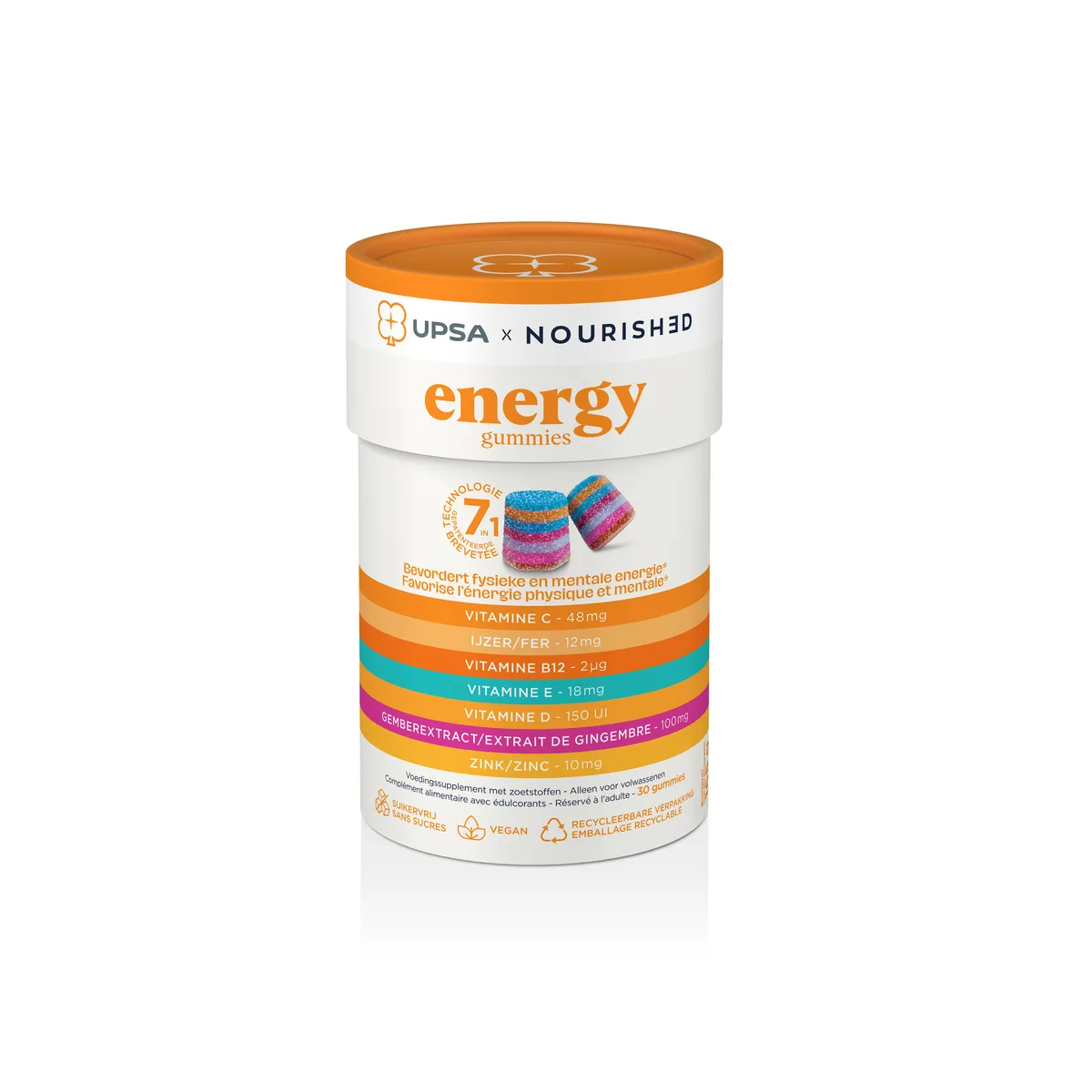 UPSA Nourished Energie 30 Gummies