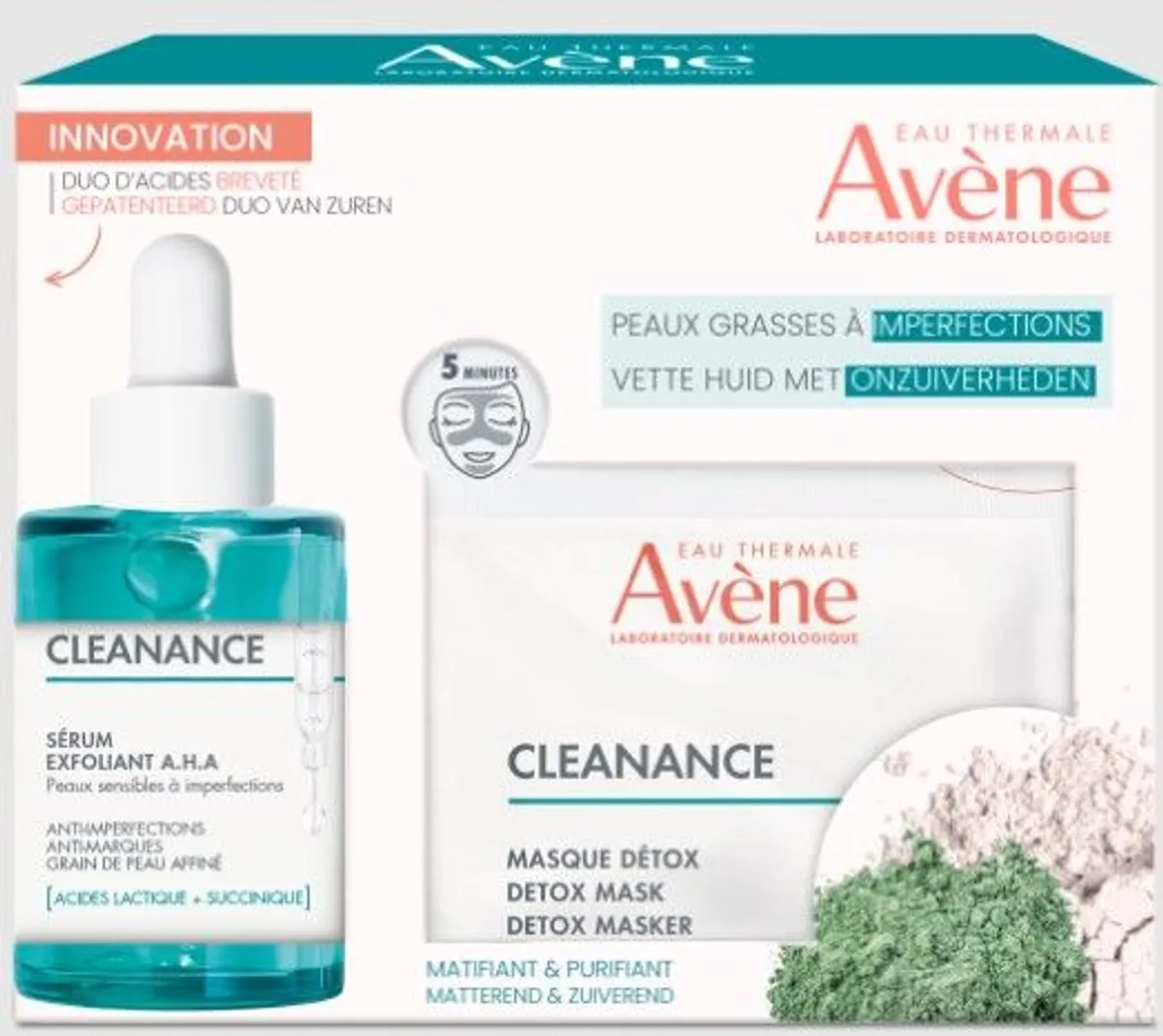 Avène Coffret Cleanance 2 Produits