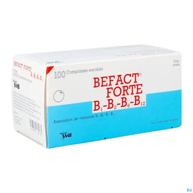 Befact Forte 100 Comprimés Enrobés