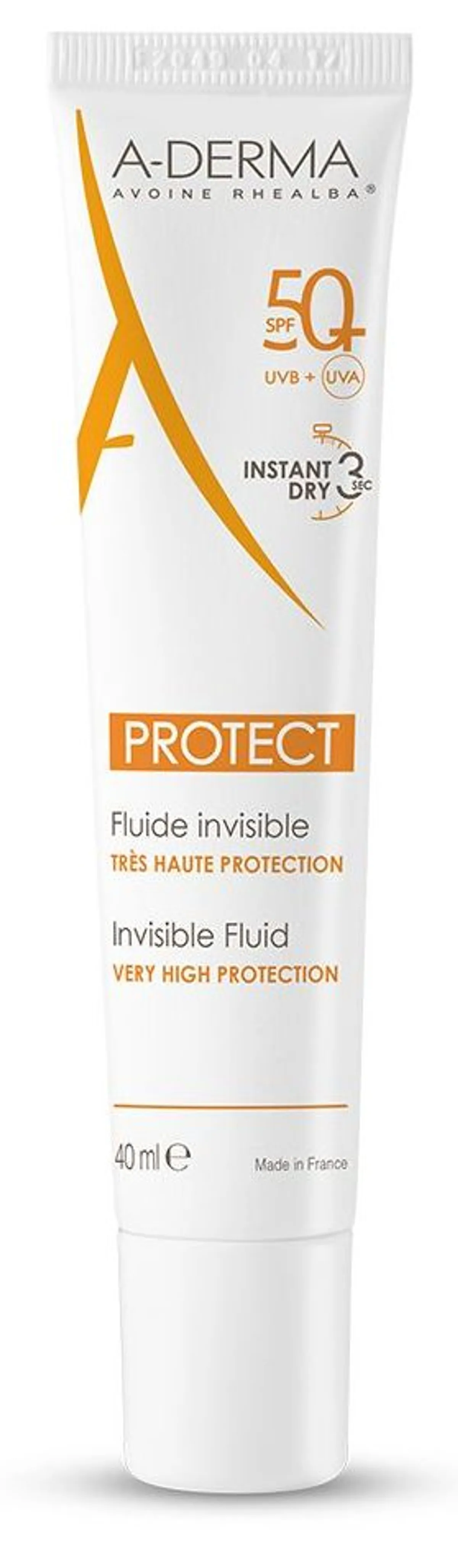 A-Derma Protect Fluide Invisible Spf50+ 40Ml
