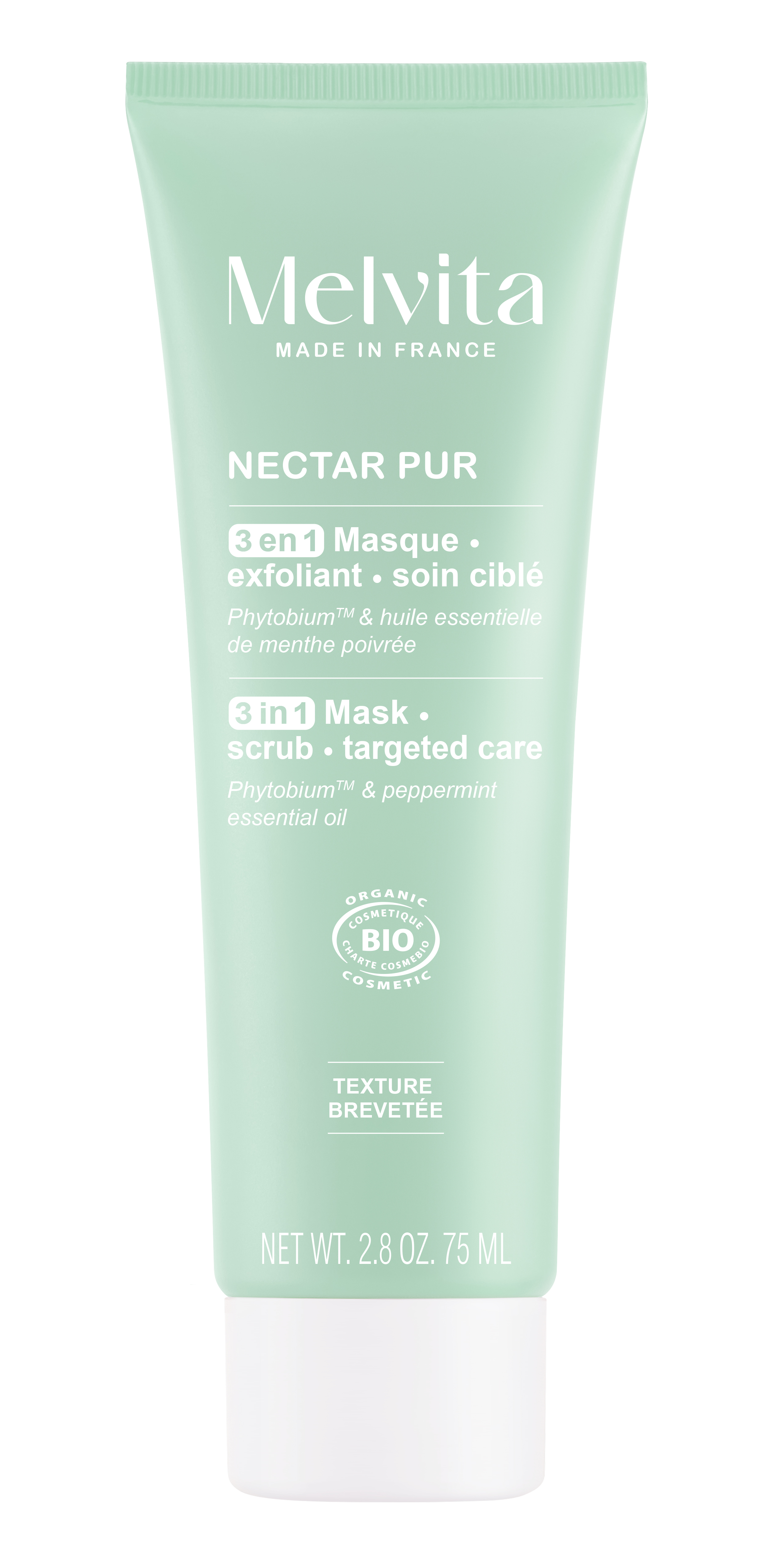 Melvita Nectar Pur Peelingmasker Bio 75ml