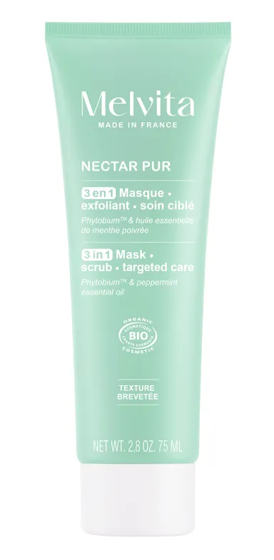 Melvita Nectar Pur Peelingmasker Bio 75ml