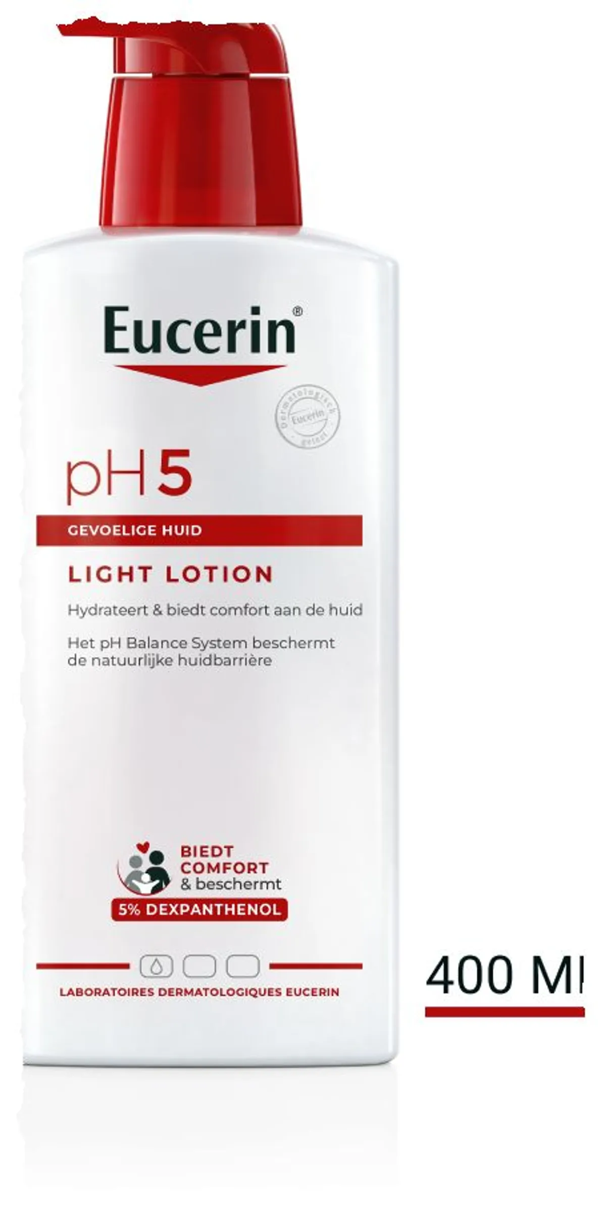 Eucerin pH5 Light Lotion Normale tot Droge en Gevoelige Huid met pomp 400ml