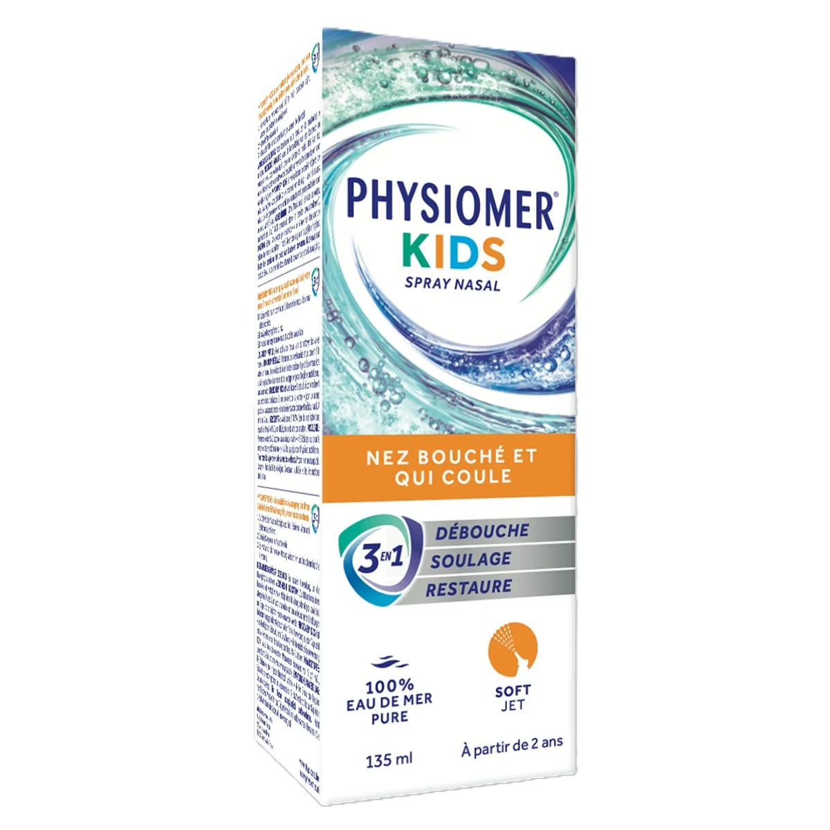 Physiomer Kids Spray Nasal Hygiène Prévention Active 135ml