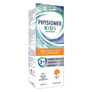 Physiomer Kids Neusspray Hygiène Actieve Preventie 135ml