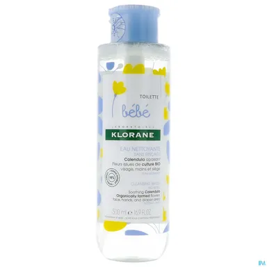 Klorane Baby Bio Calendula Reinigingswater 500Ml