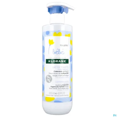 Klorane Baby Bio Calendula Hydraterende Melk 500Ml