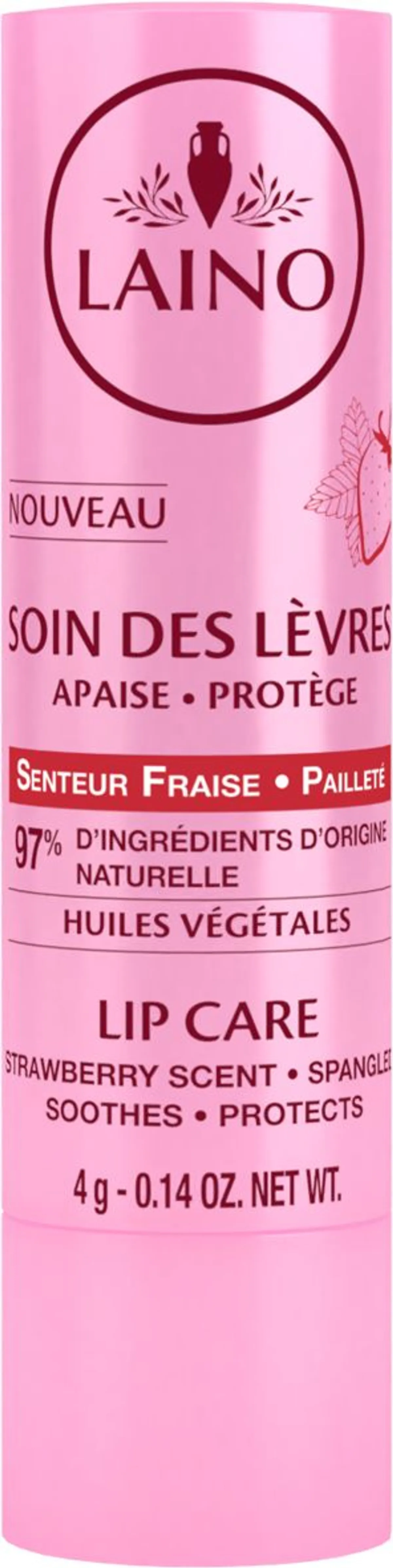 Laino Soin Lèvres Fraise 4gr