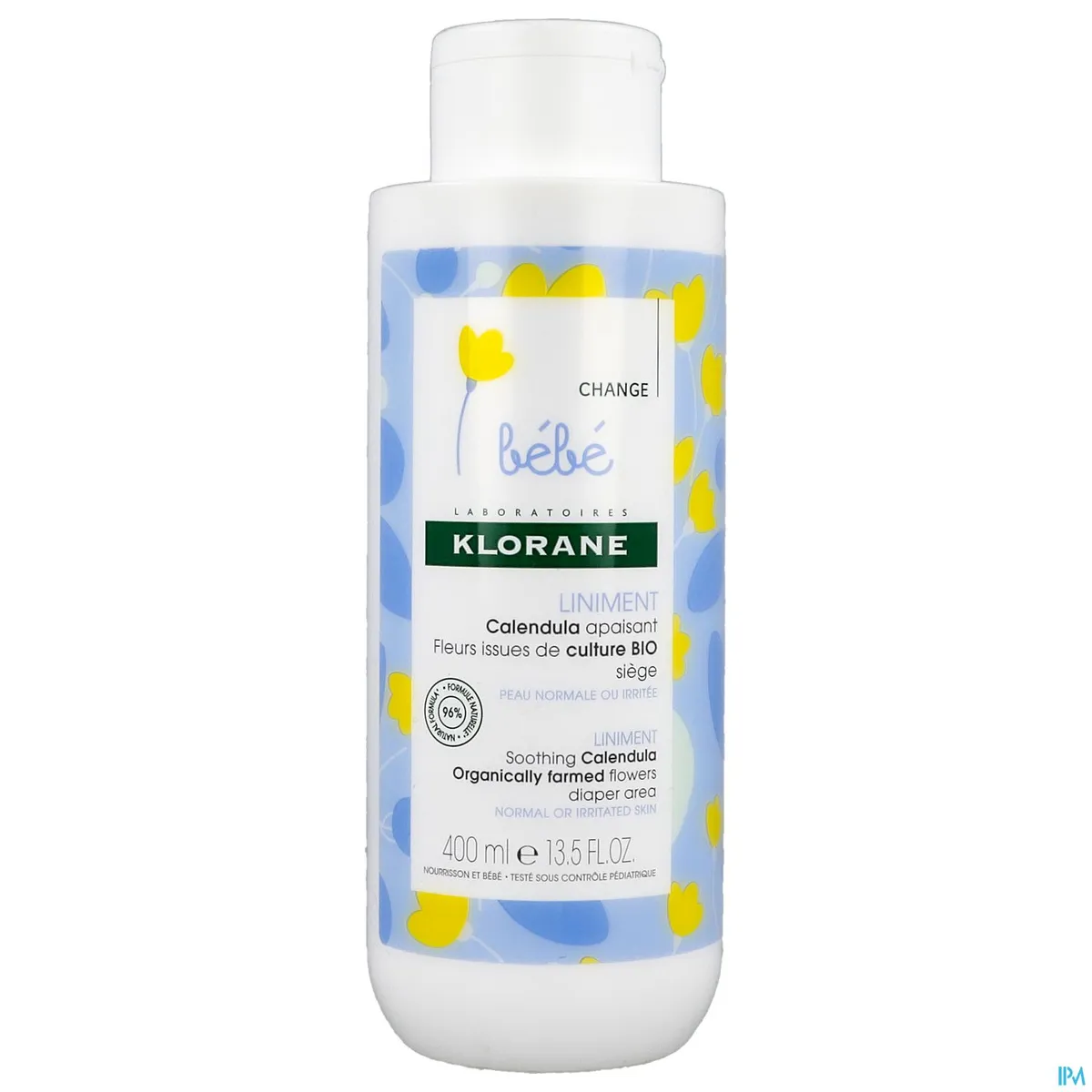 Klorane Baby Reinigingscrème 400ml