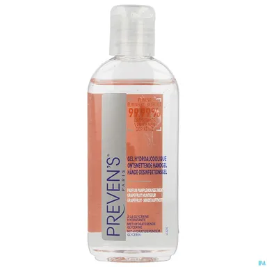 Preven's Hydroalcoholische Handgel Pompelmoes Munt 100ml
