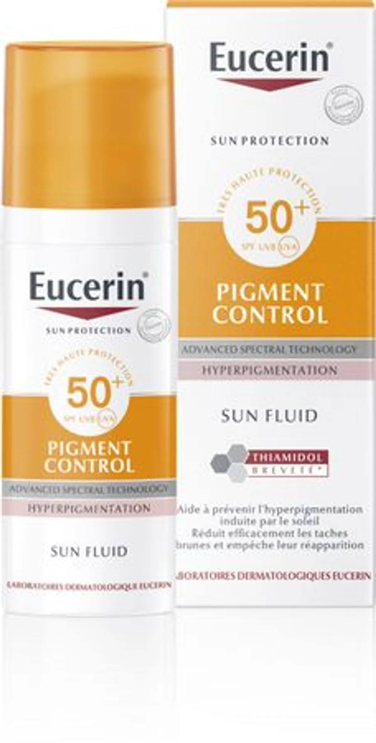 Eucerin Sun Pigment Control SPF 50+ Fluid Hyperpigmentatie met pomp 50ml