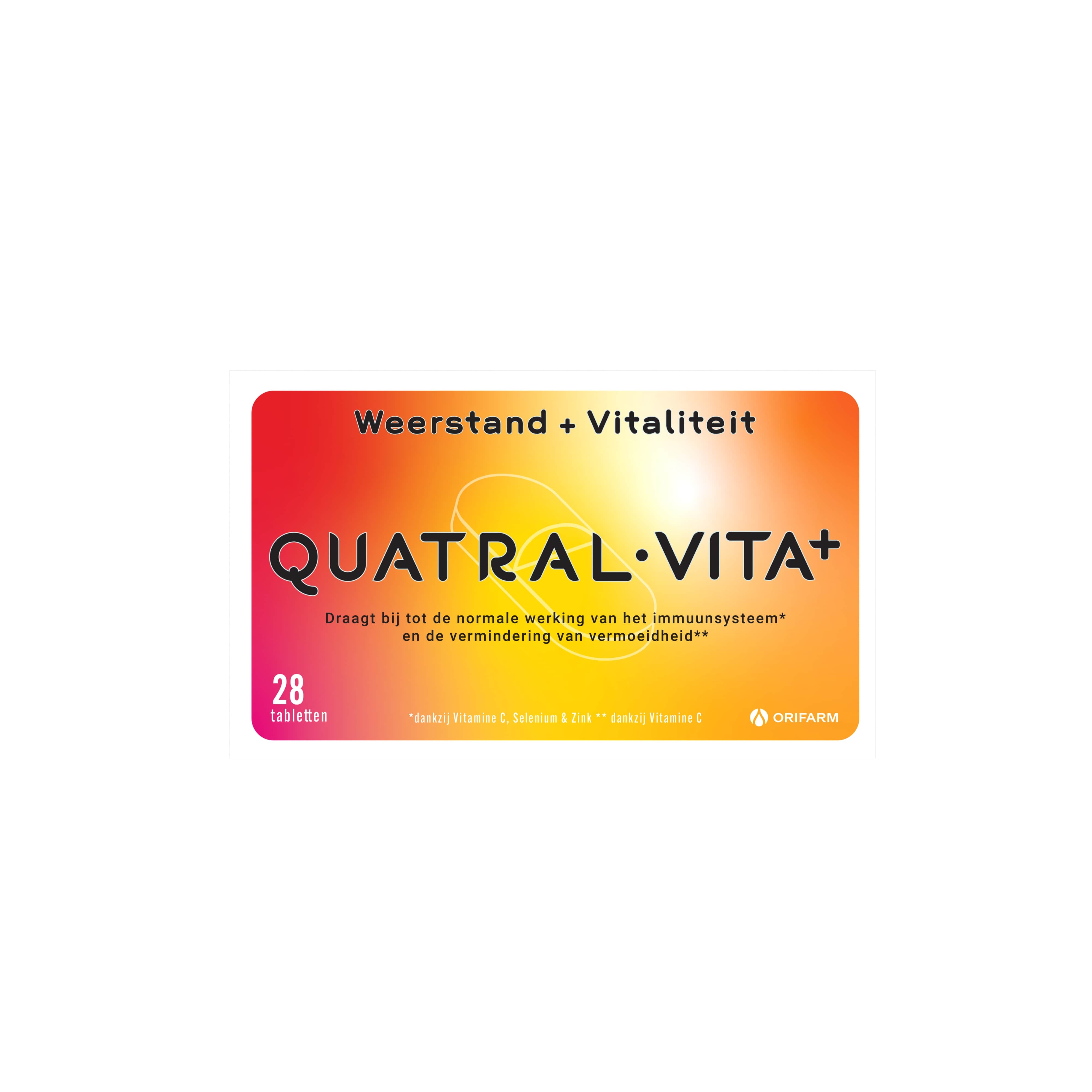 Quatral Vita+ 28 tabletten - Quatral