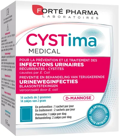 Forté Pharma Cystima Médical 14 Sachets
