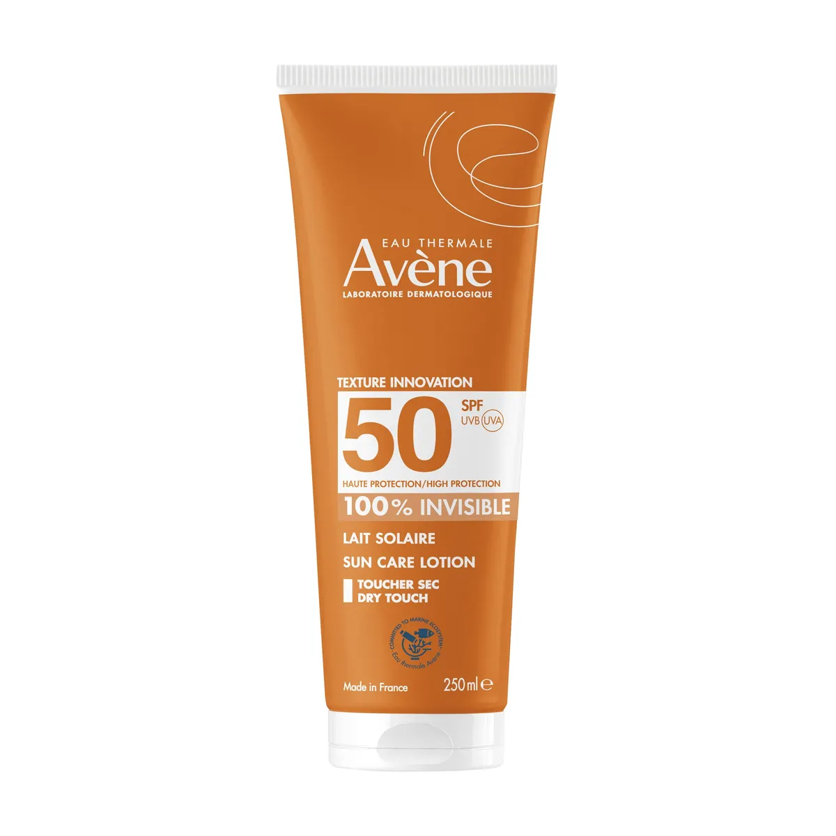 Avène Solaire Spf 50 Lait 100% Invisible 250Ml