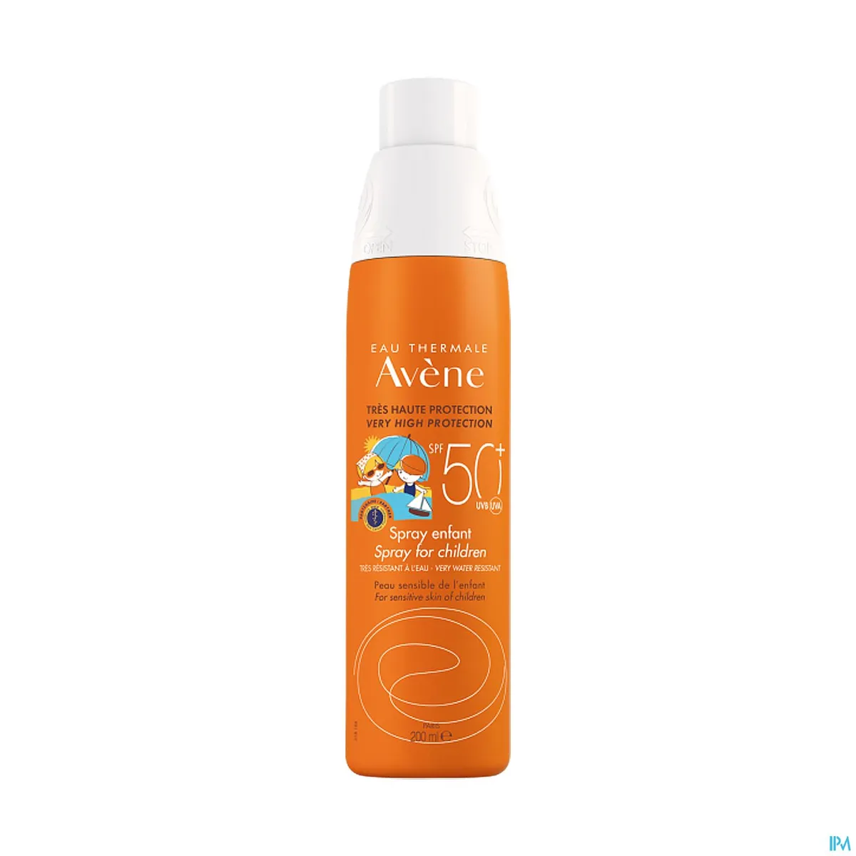 Avène Zon Spf 50+ Spray Kinderen 200Ml