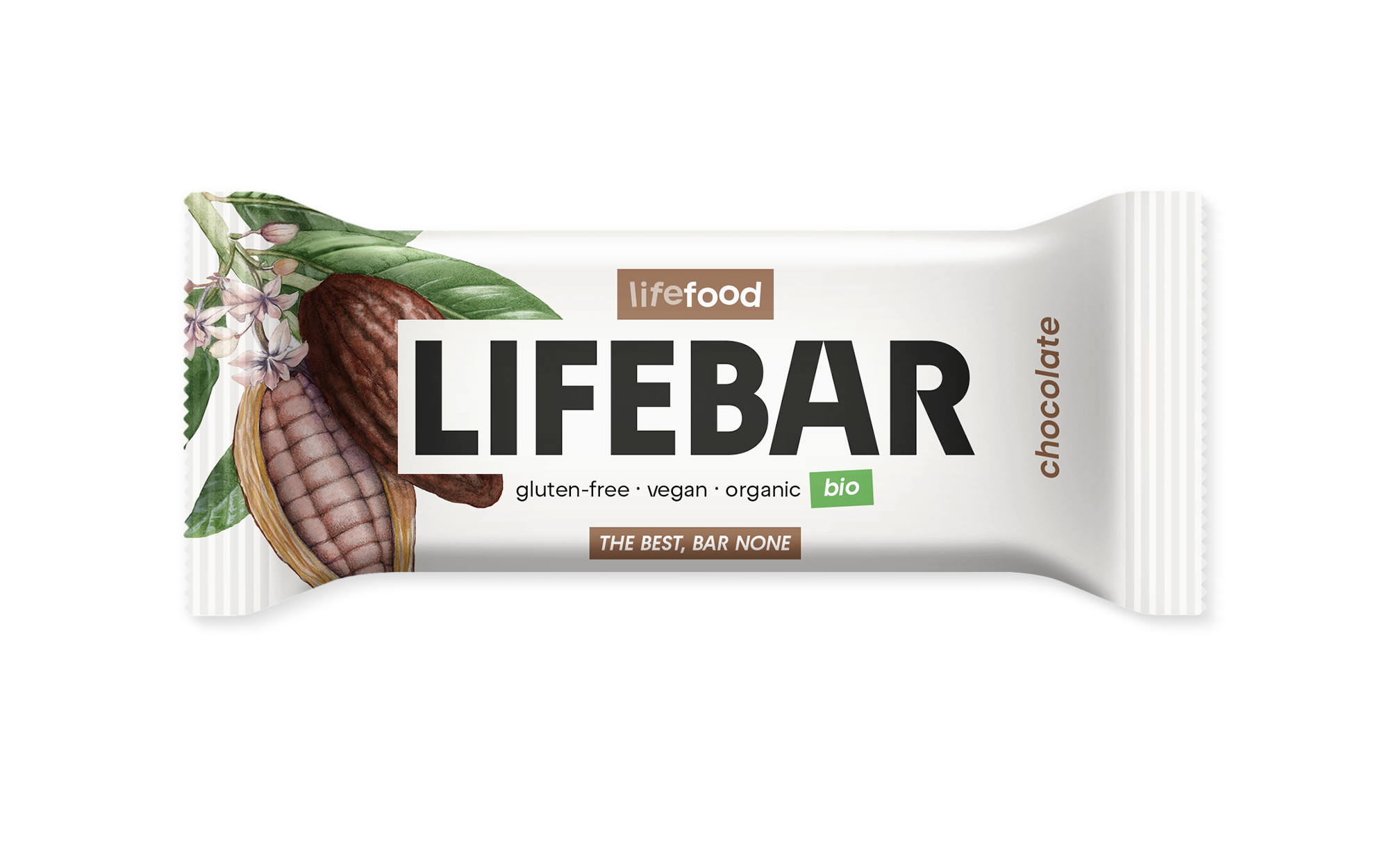 Lifefood Lifebar Raw Bar Ruwe Biologische Chocolade 40 g - Lifefood