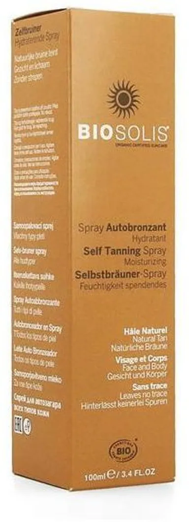 Biosolis Hydraterende Zelfbruinende Spray 100 ml